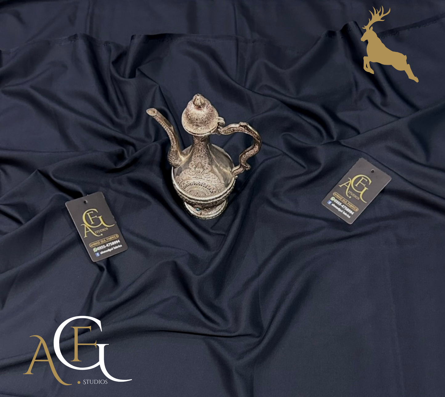 CLASSICAL PREMIUM MUGHALAI BOSKI (DARK GREY SURMAYE)