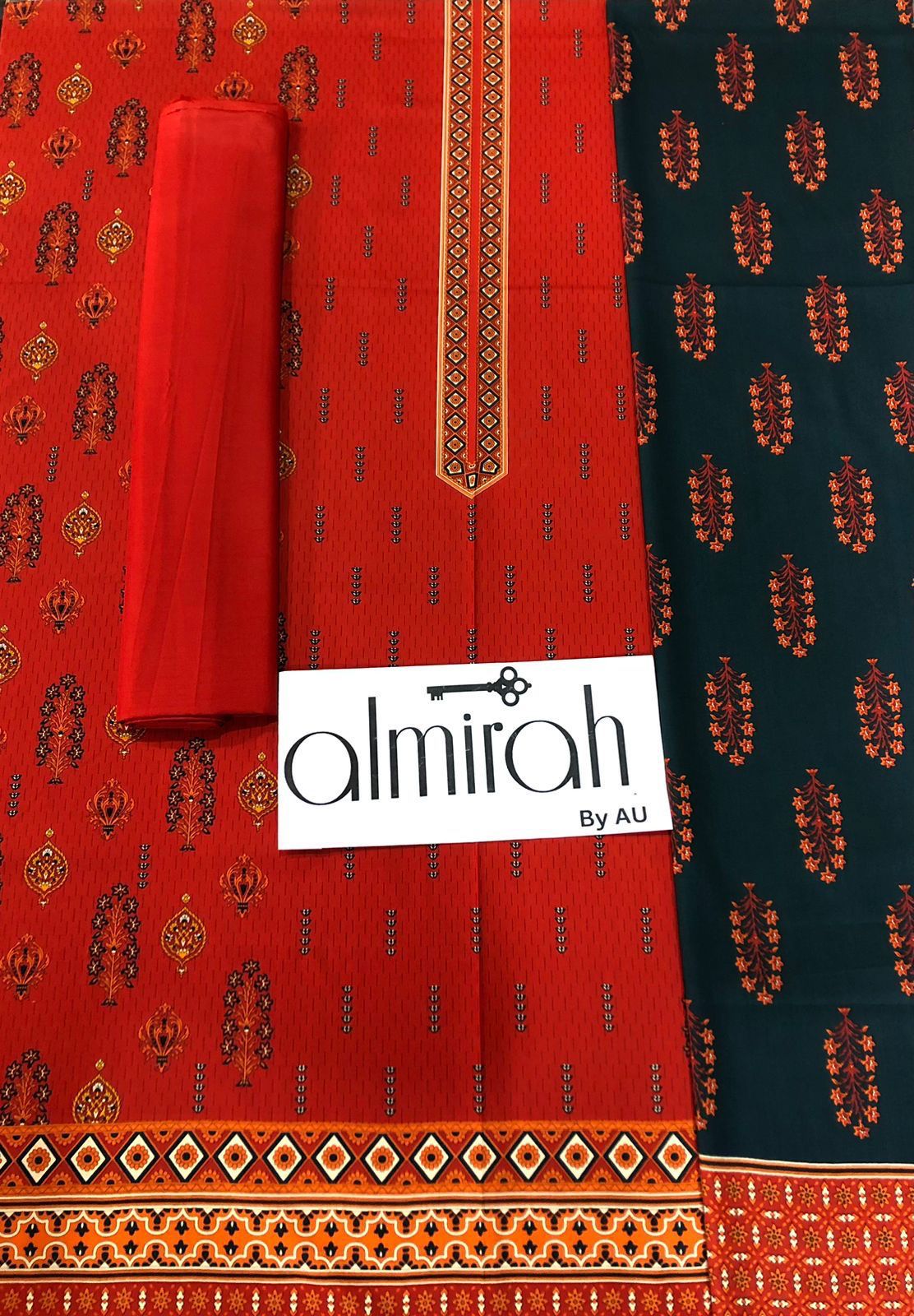 PREMIUM ALMIRAH LINEN | 3 PIECE | PRINTED LINEN