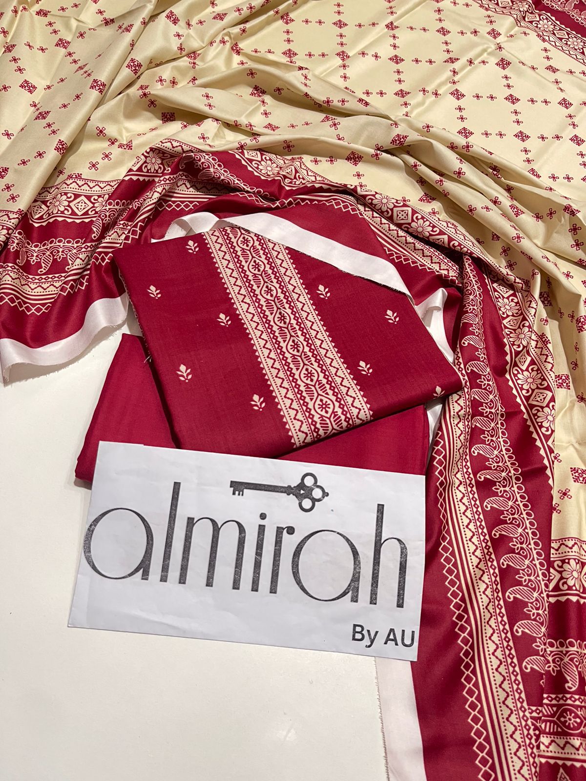 PREMIUM ALMIRAH LINEN | 3 PIECE | PRINTED LINEN